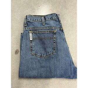 Cinch White Label Miller Jeans Mens 36x34 Blue Denim Straight Leg Western